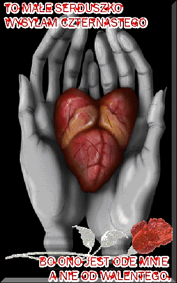 Kobieta oddaję swoje serce ukochanemu